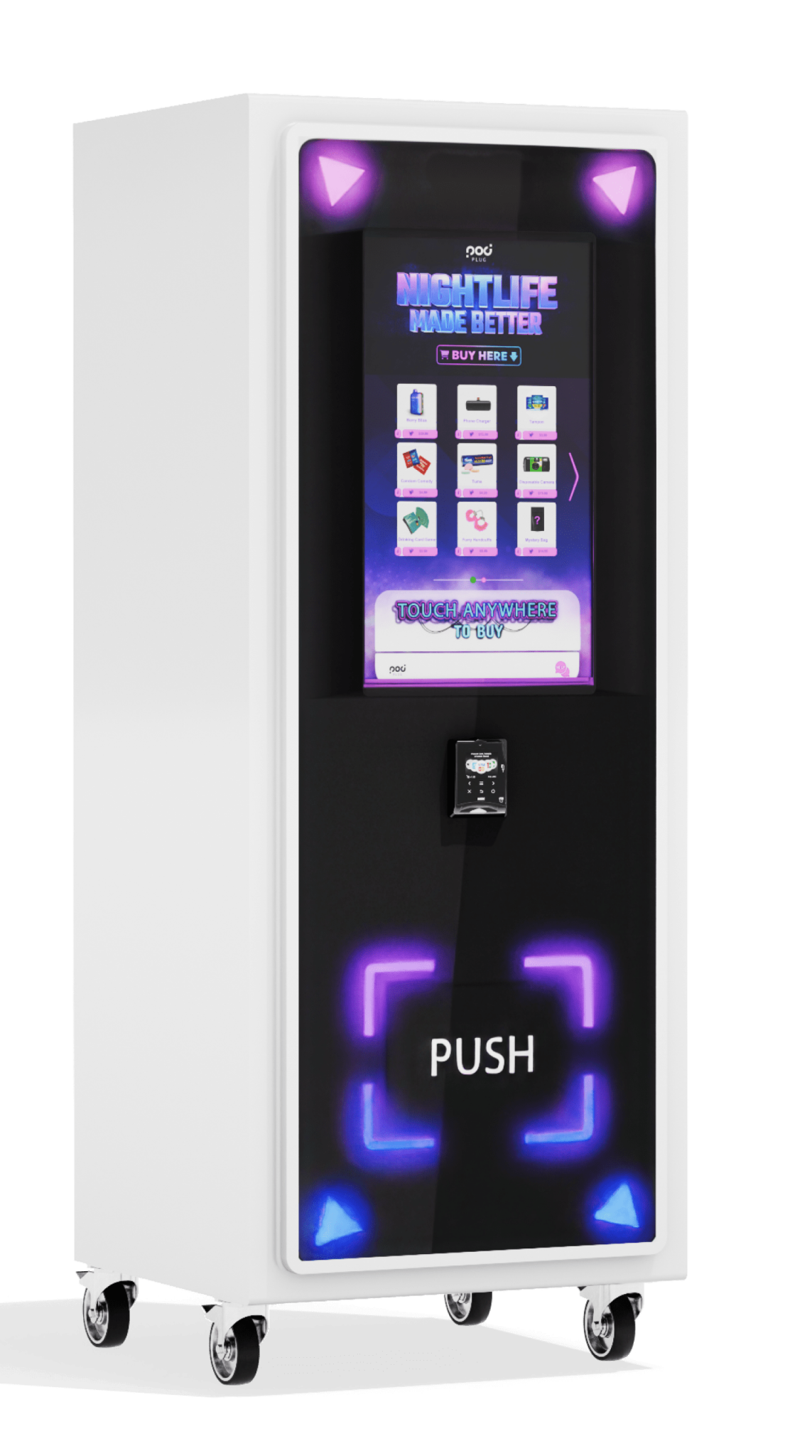 Venue owners pod plug